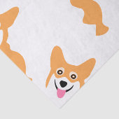 Cute Little Corgi Pattern Tissuepapier (Detail)