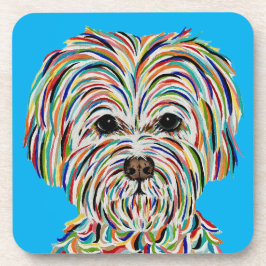 CUTE LITTLE DOG ONDERKLEMMER BIER ONDERZETTER
