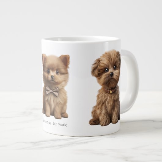 Cute Little Dogs Mug (Devant droit)