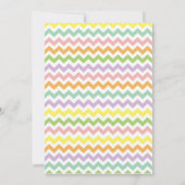 Cute Little Easter Bunny Kaart (Achterkant)