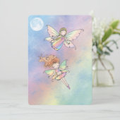Cute Little Fairy Invitation de fête d'anniversair (Debout devant)