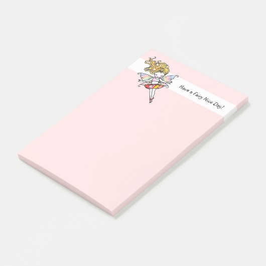 Cute Little Fairy Post-it® Notes (Schuin)