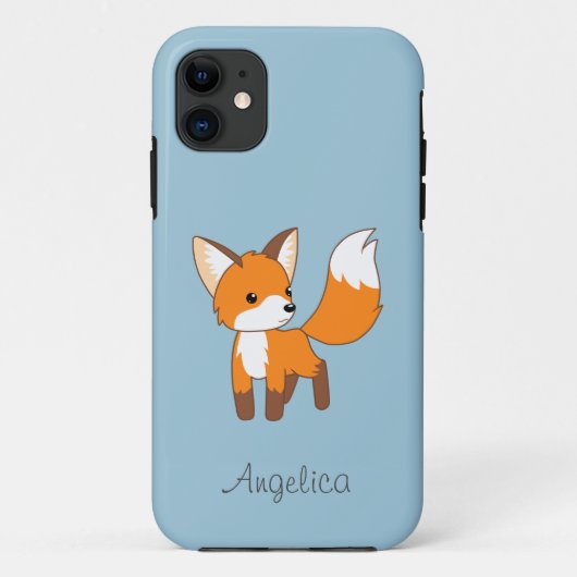 Cute Little Fox Case-Mate iPhone Case (Achterkant)