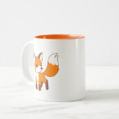 Cute Little Fox Coffee Mug (Devant gauche)
