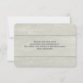 Cute Little Fox Curling Up Winter Photo Merci (Dos)