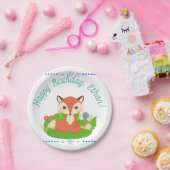 Cute Little Fox Papieren Bordje (Feest)