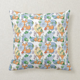 Cute Little Fox Pattern Kussen