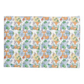 Cute Little Fox Pattern Kussensloop (Achterkant-Links)