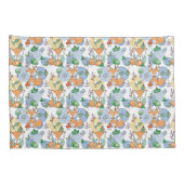 Cute Little Fox Pattern Kussensloop (Achterkant-Rechts)