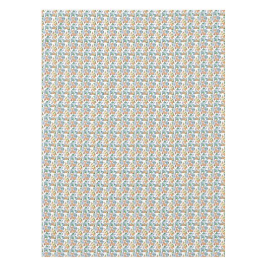 Cute Little Fox Pattern Tafelkleed (Voorkant)