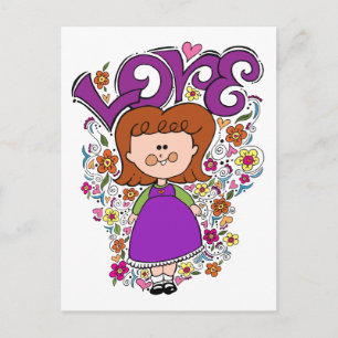 Cute Little Girl Briefkaart