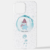 Cute Little Hamster Soap Bubbles iPhone Hoesje (Achterkant)