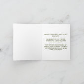 Cute little Hedegel Feestdagen Kaart (Binnen)