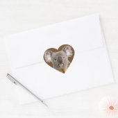 Cute Little Koala Beer Australian Animal Hart Sticker (Envelop)