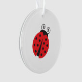 Cute Little Ladybug Ornament (voorkant)