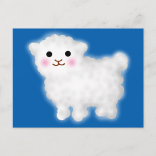 Cute Little Lamb Briefkaart