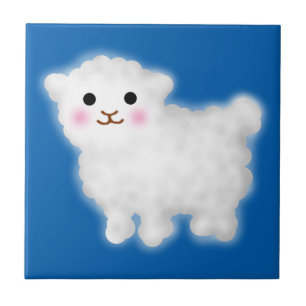 Cute Little Lamb Tegeltje