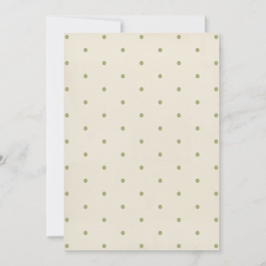 Cute Little Love Bug Baby shower Invitation Kaart (Achterkant)