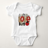 Cute Little Lovebug Valentijn Love Baby Bodysuit (Voorkant)