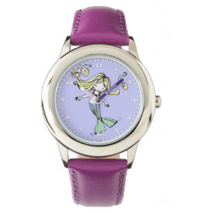 Cute Little Mermaid Meisjes Polshorloge Horloge