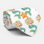 Cute Little Mermaid Stropdas (Opgerold)