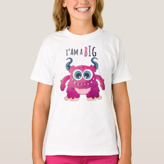 Cute Little Monster Dieren Illustratie T-shirt