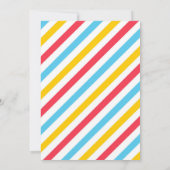 Cute Little Monster Kids Birthday Invitation (Dos)