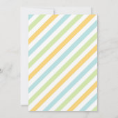 Cute Little Monster Kids Birthday Invitation (Dos)