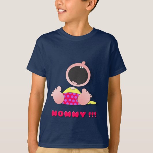 Cute Little Monster T-shirt (Voorkant)
