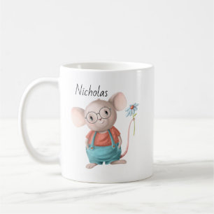 Cute Little Mouse Animal Cartoon Koffiemok