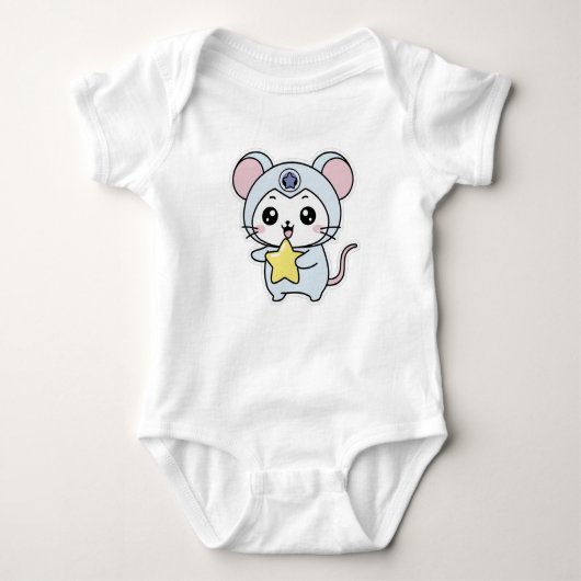 Cute little mouse romper (Voorkant)
