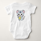 Cute little mouse romper (Achterkant)