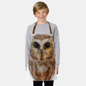 Cute Little Northern Saw Whet Owl Schort (Gedragen)