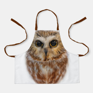 Cute Little Northern Saw Whet Owl Schort