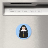 Cute Little Nuns Magneet (Insitu (Vaatwasser))