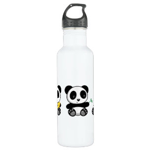 Cute Little Pandas Waterfles