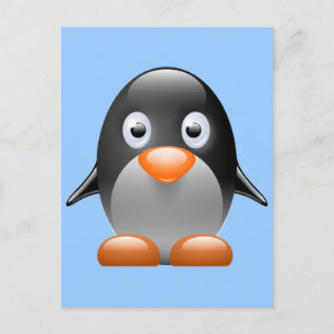 Cute Little Penguin Briefkaart