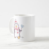 Cute Little Penguin Coffee Mok (Voorkant links)
