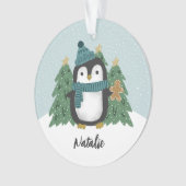 Cute Little Penguin et Cookie | Nom (devant)