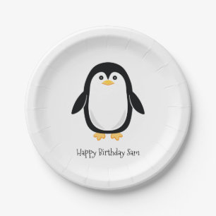 Cute Little Penguin Papieren Bordje