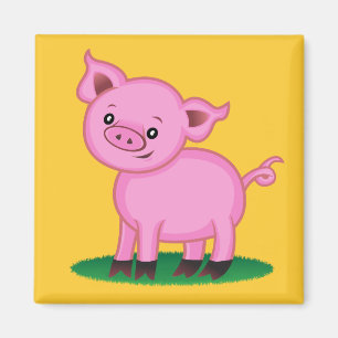 Cute Little Pig Magnet Magneet
