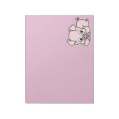 Cute Little Pig Notitieblok (Gedraaid)