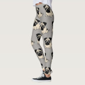 Cute Little Pug Leggings (Links)