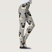 Cute Little Pug Leggings (Rechts)