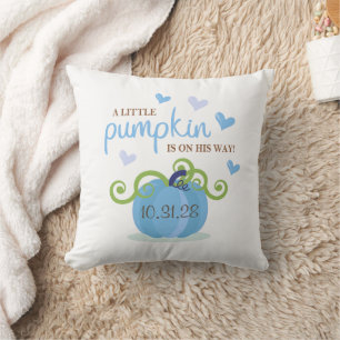 Cute Little Pumpkin Baby Shower Servetten Kussen