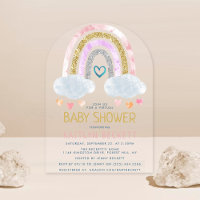 Cute Little Rainbow-Baby shower