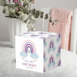 Cute Little Rainbow-Baby shower Bedankdoosjes