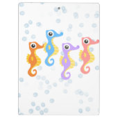 Cute Little Seapaarden Klembord (Achterkant)