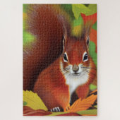 Cute Little Squirrel Jigzaag Puzzle Legpuzzel (Verticaal)