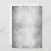 Cute Little Star Est Né Nuages Faire-part de naiss (Dos)